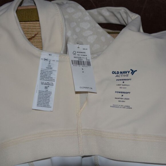 BNWT Old Navy Light support PowerSoft Longline Sportsbra (Small) - Picture 2 of 7
